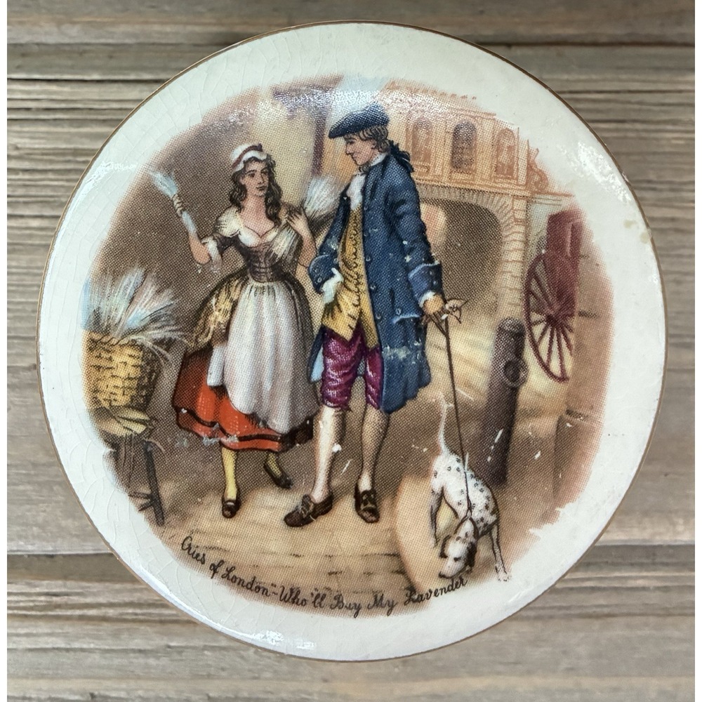 Sandlandware‎ Hanley Staffordshire England, Cries Of London Jewelry Box